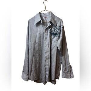 REDWOOD | tall men button up shirt